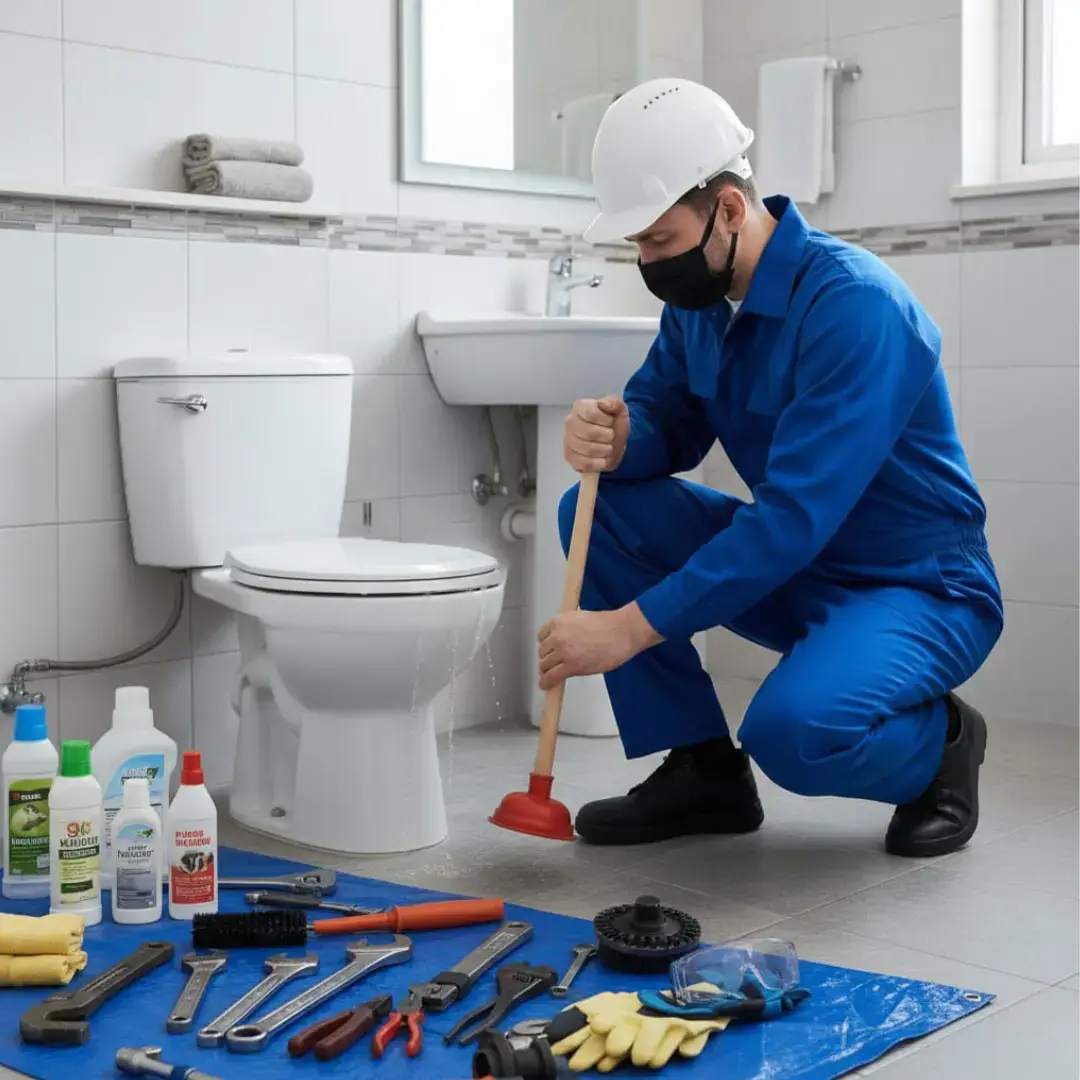 Penanganan WC Mampet Blora