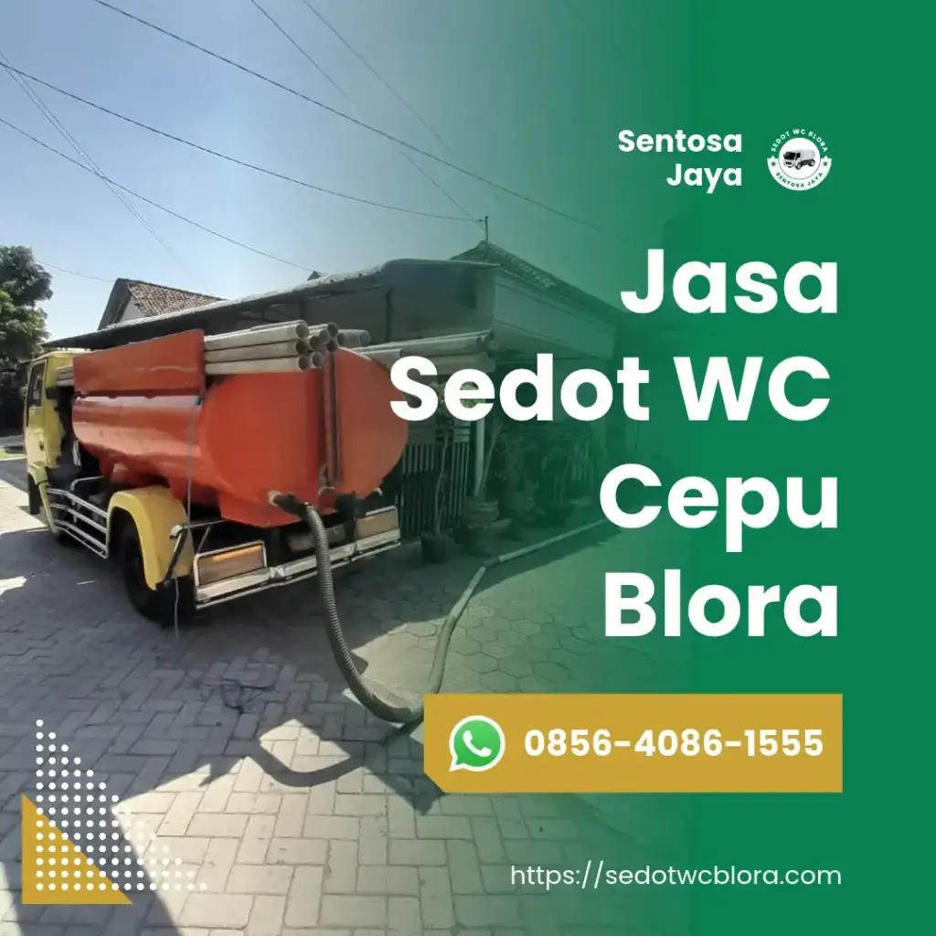 Sedot WC Cepu Blora 24 Jam | Sentosa Jaya